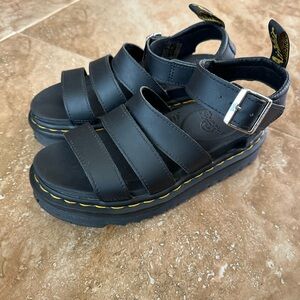 Dr. Martens Blaire Sandals in Black